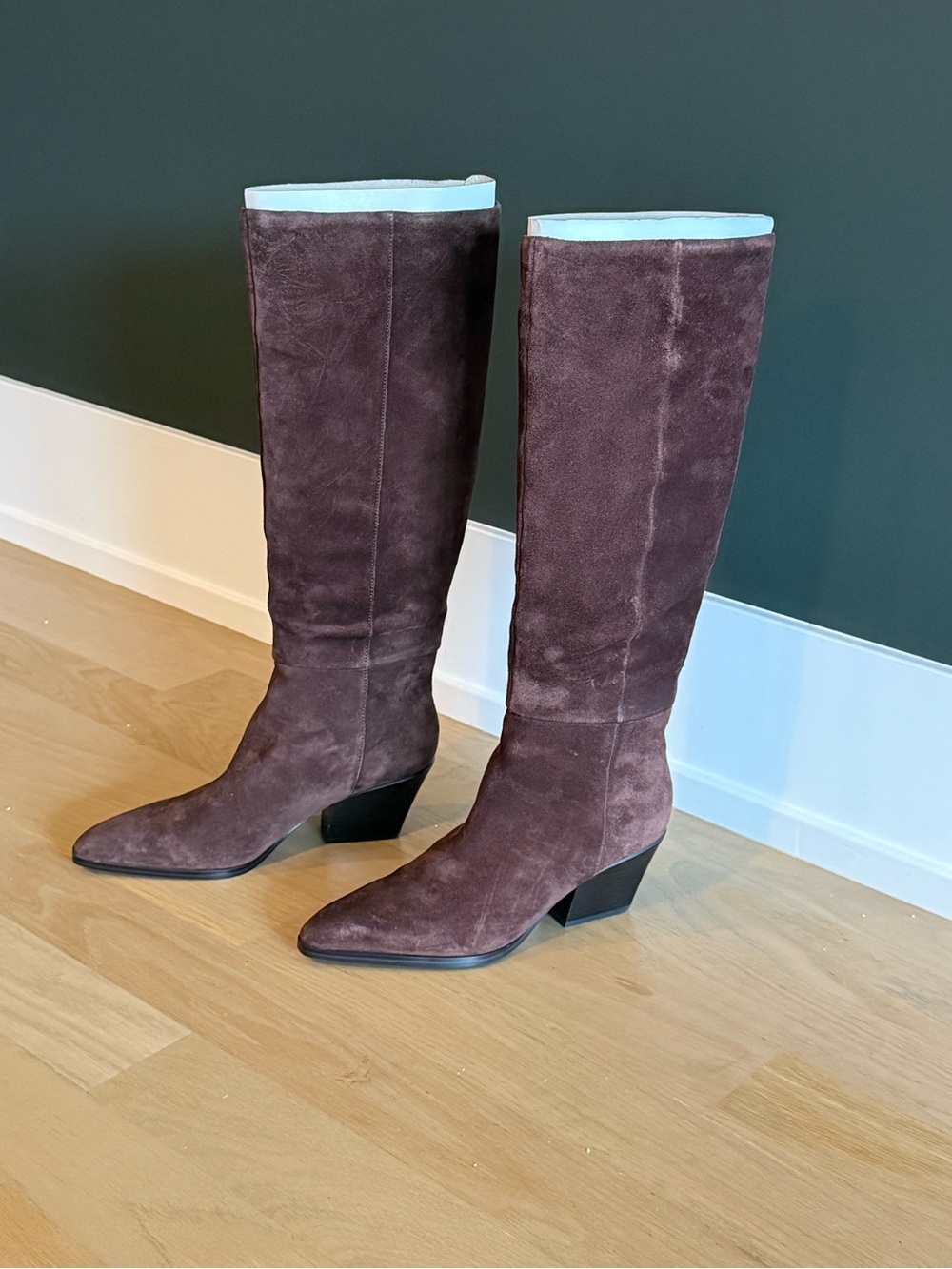 Marc Fisher Tarrie Boot Brown Suede Size 9 NWT
